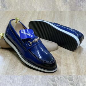 Mocassins homme vernis à mors